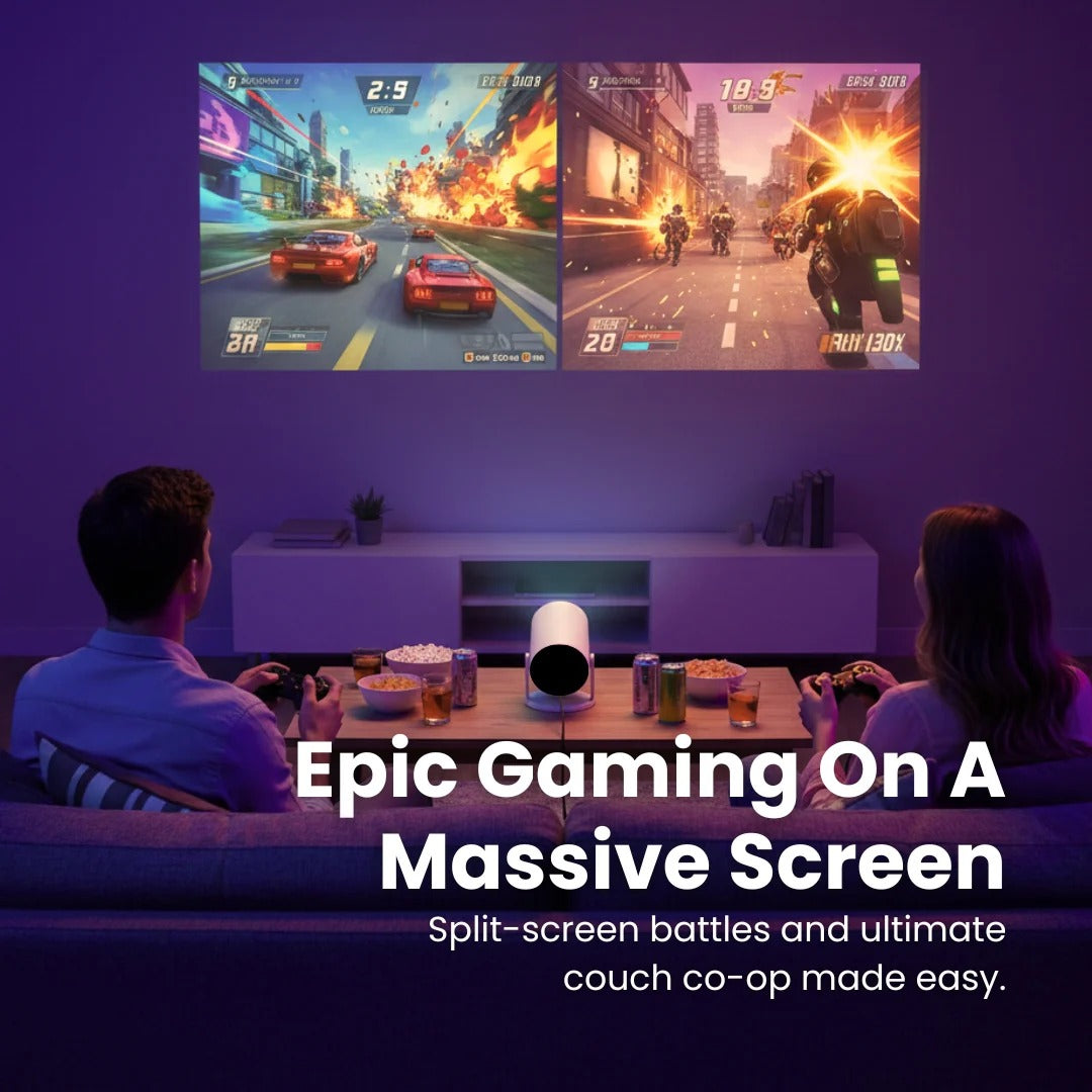 CineGo | Draagbare Projector voor Films, Games & Presentaties