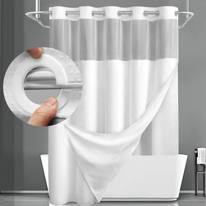 Showercurtain | Snel Ophangen Zonder Losse Haken
