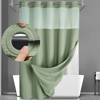 Showercurtain | Snel Ophangen Zonder Losse Haken