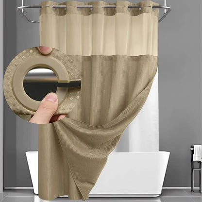 Showercurtain | Snel Ophangen Zonder Losse Haken