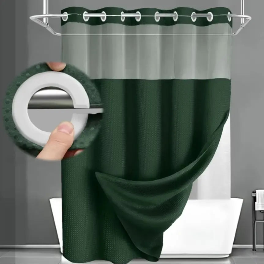 Showercurtain | Snel Ophangen Zonder Losse Haken