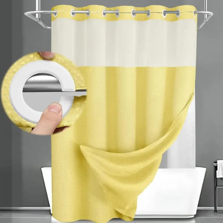 Showercurtain | Snel Ophangen Zonder Losse Haken