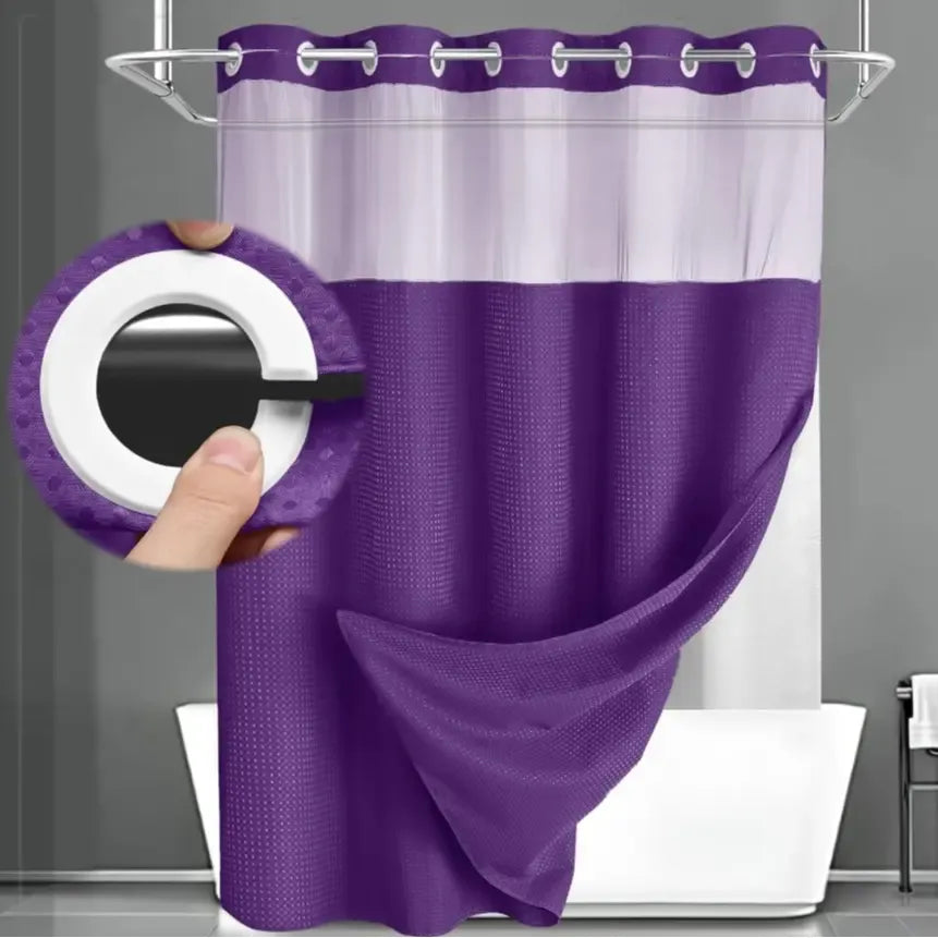 Showercurtain | Snel Ophangen Zonder Losse Haken