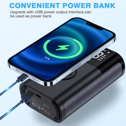 AirBoost | Draagbare Mini-Compressor voor Auto, Fiets & Sport