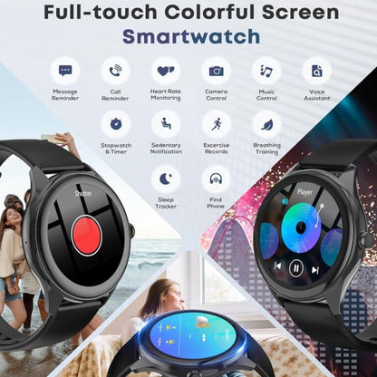 PulseSync | Luxe 2-in-1 Smartwatch met Bluetooth Oordopjes & Gezondheidsfuncties