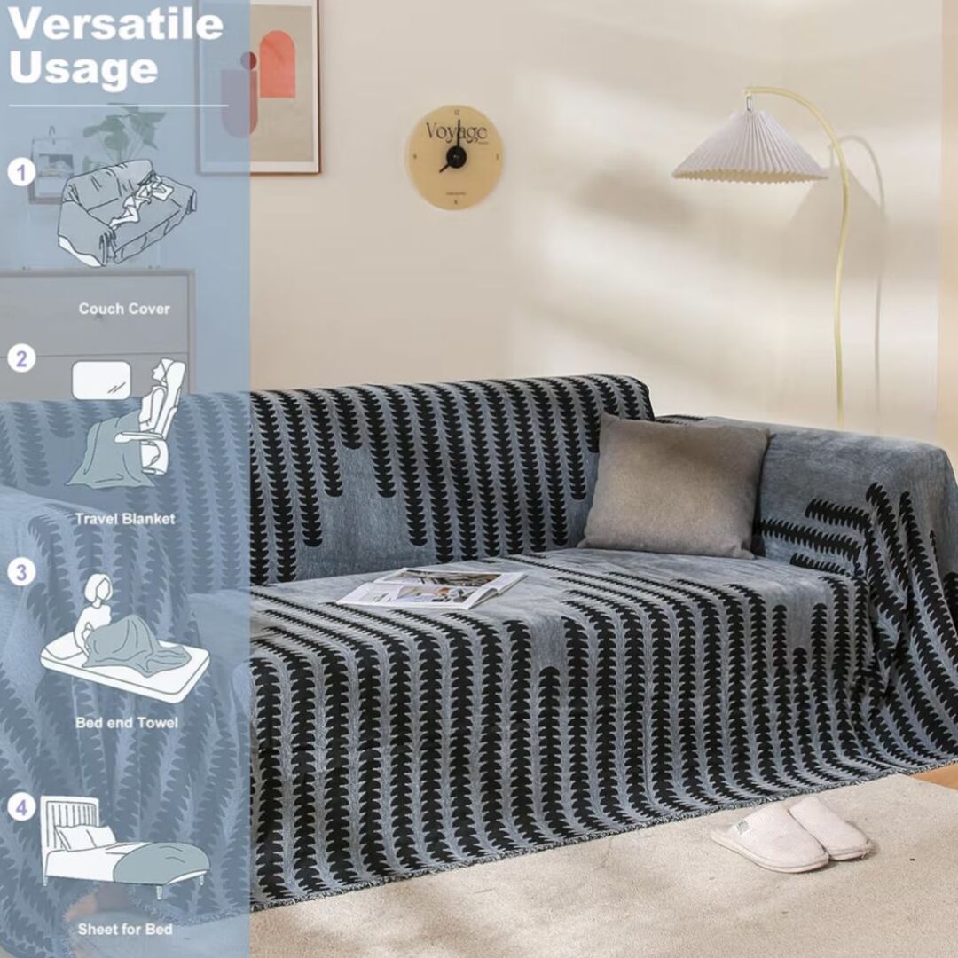 CozyCover | Antislip Sofa Hoes voor Optimaal Comfort en Bescherming