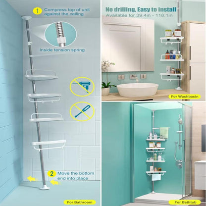 BathSpace | Uitschuifbaar Badkamerrek voor Slimme Organisatie