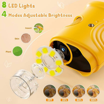 ExplorerScope | Digitale Microscoop met 1000x Vergroting & LED Verlichting
