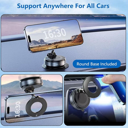 QuickMount | Ultieme Telefoonhouder voor Auto en Meer met MagSafe en Vacuüm Grip