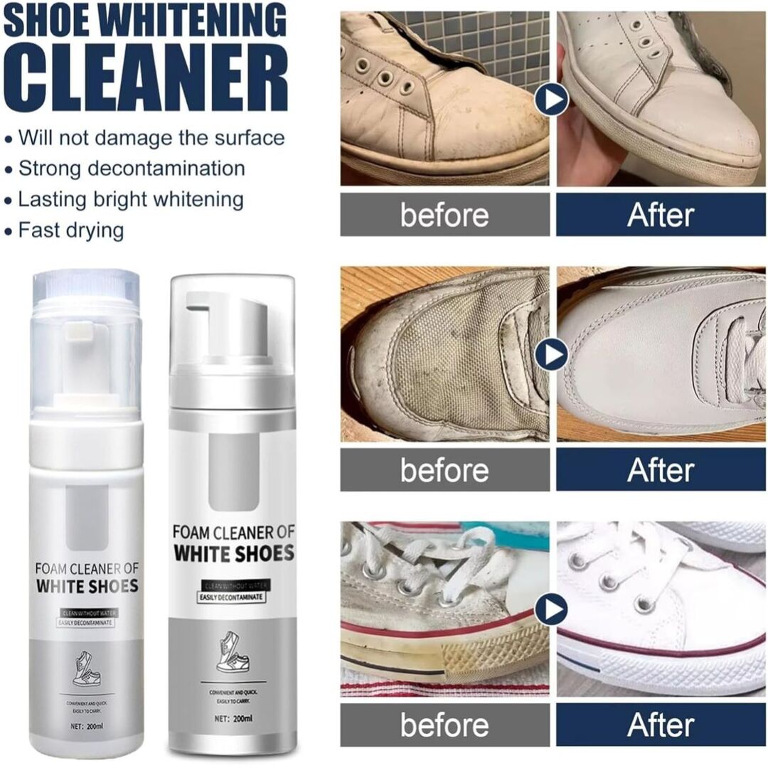 QuickShine | Waterloze Schoenenreiniger voor Direct Schone Sneakers