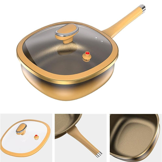 PanElite | Anti-aanbakpan van Titaniumlegering met Deksel