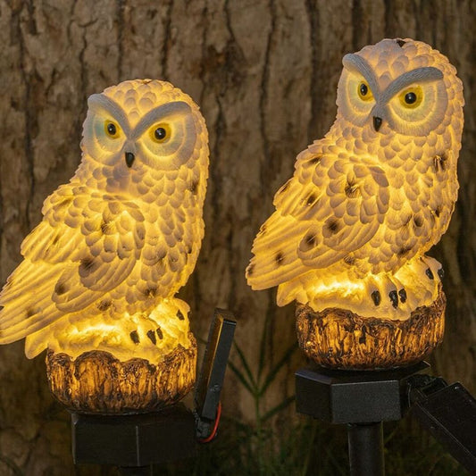 LumiGlow | Magische Uilvormige Verlichting voor Buiten