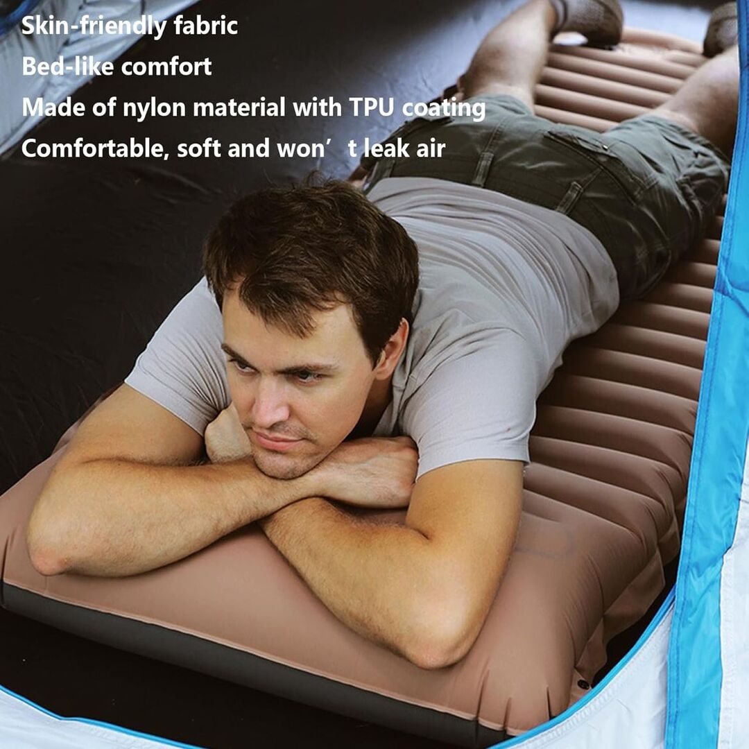 TrailRest | Comfortabele Luchtmatras met Voetpomp