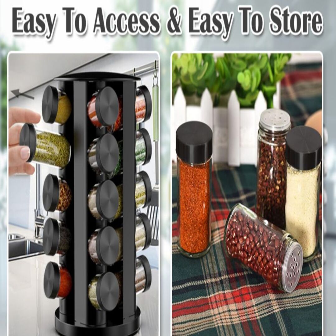 FlavorSpin | Slimme Draaibare Kruidenorganizer