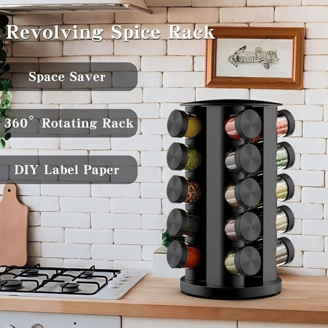 FlavorSpin | Slimme Draaibare Kruidenorganizer