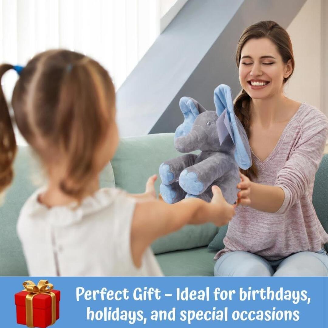SnuggleElephant | Interactief Baby Speelgoed met Geluid