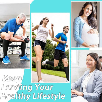 StepSupport | Compressiesokken met Ritssluiting voor Dagelijks Comfort