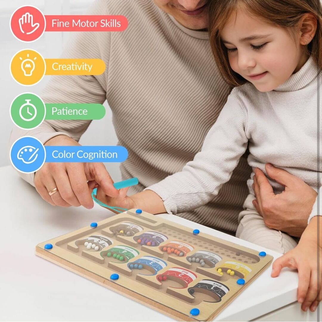 SmartMaze | Educatief Magnetisch Labyrint voor Kinderen