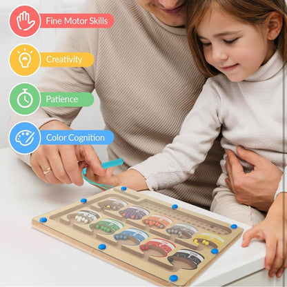 SmartMaze | Educatief Magnetisch Labyrint voor Kinderen