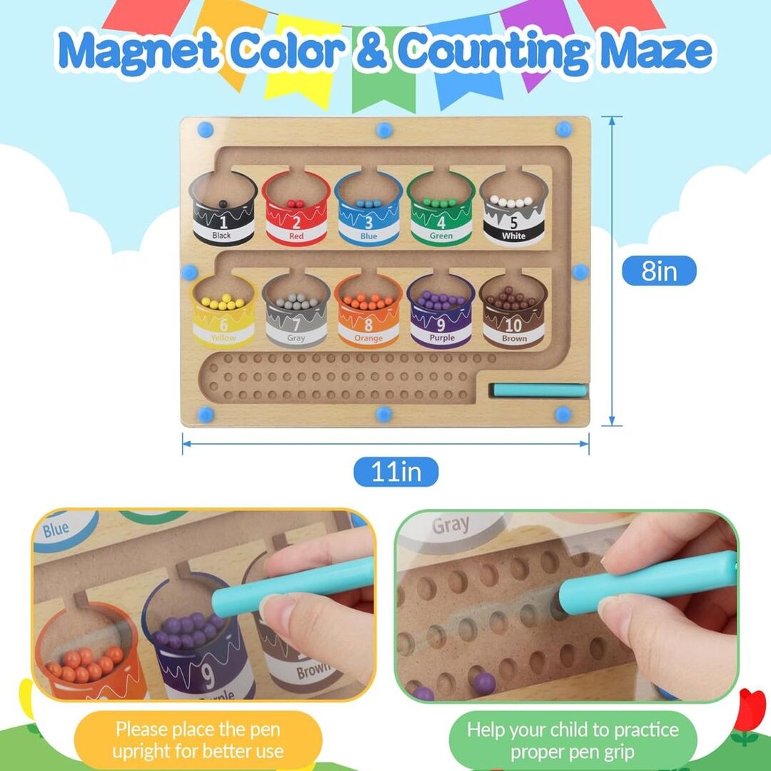 SmartMaze | Educatief Magnetisch Labyrint voor Kinderen