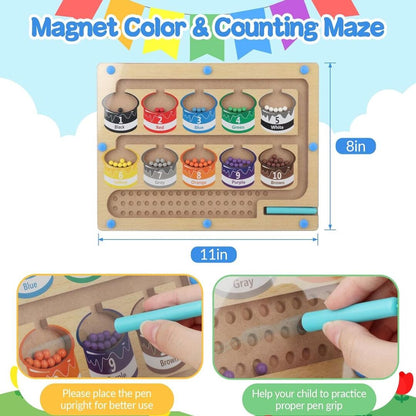 SmartMaze | Educatief Magnetisch Labyrint voor Kinderen