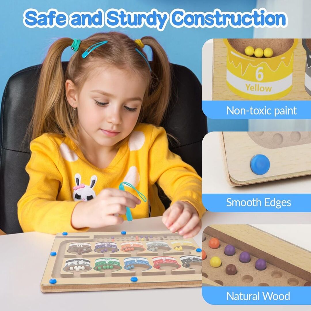 SmartMaze | Educatief Magnetisch Labyrint voor Kinderen