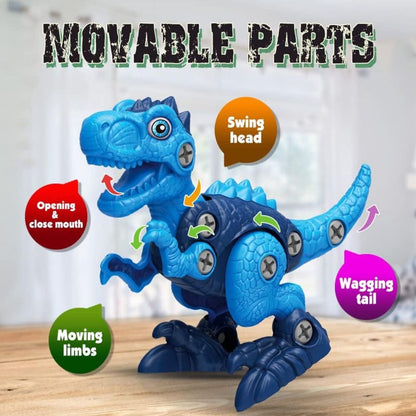 MechaDino | 3-in-1 Dinosaurus Bouwkit met Veilige Elektrische Boor