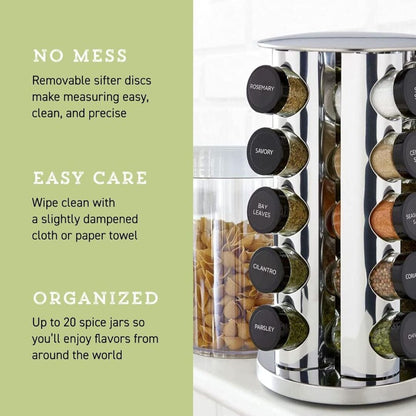 FlavorSpin | Slimme Draaibare Kruidenorganizer