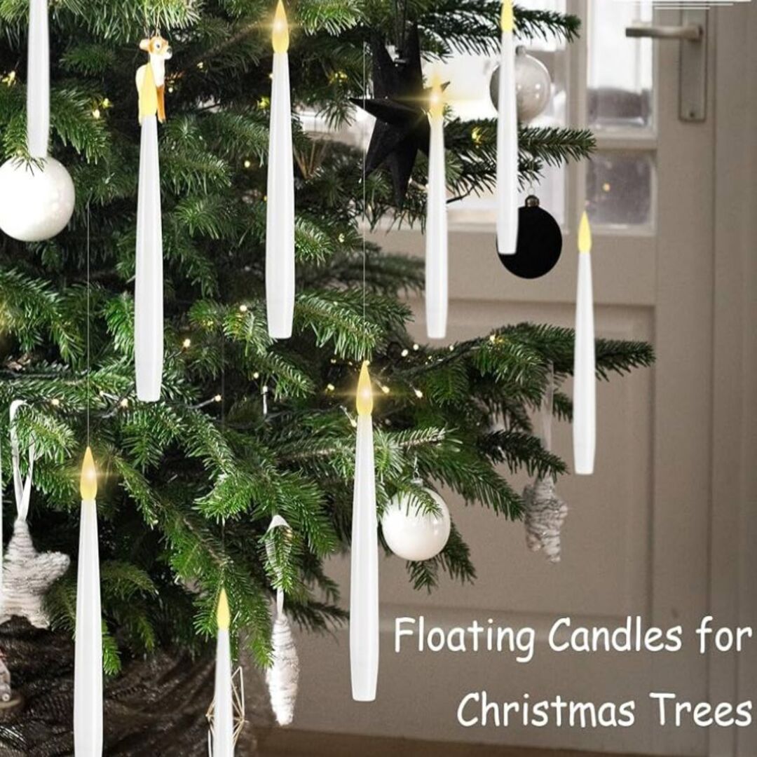 FloataLight | Zwevende LED-Kaarsen met Magische Toverstaf voor Sfeervolle Decoratie