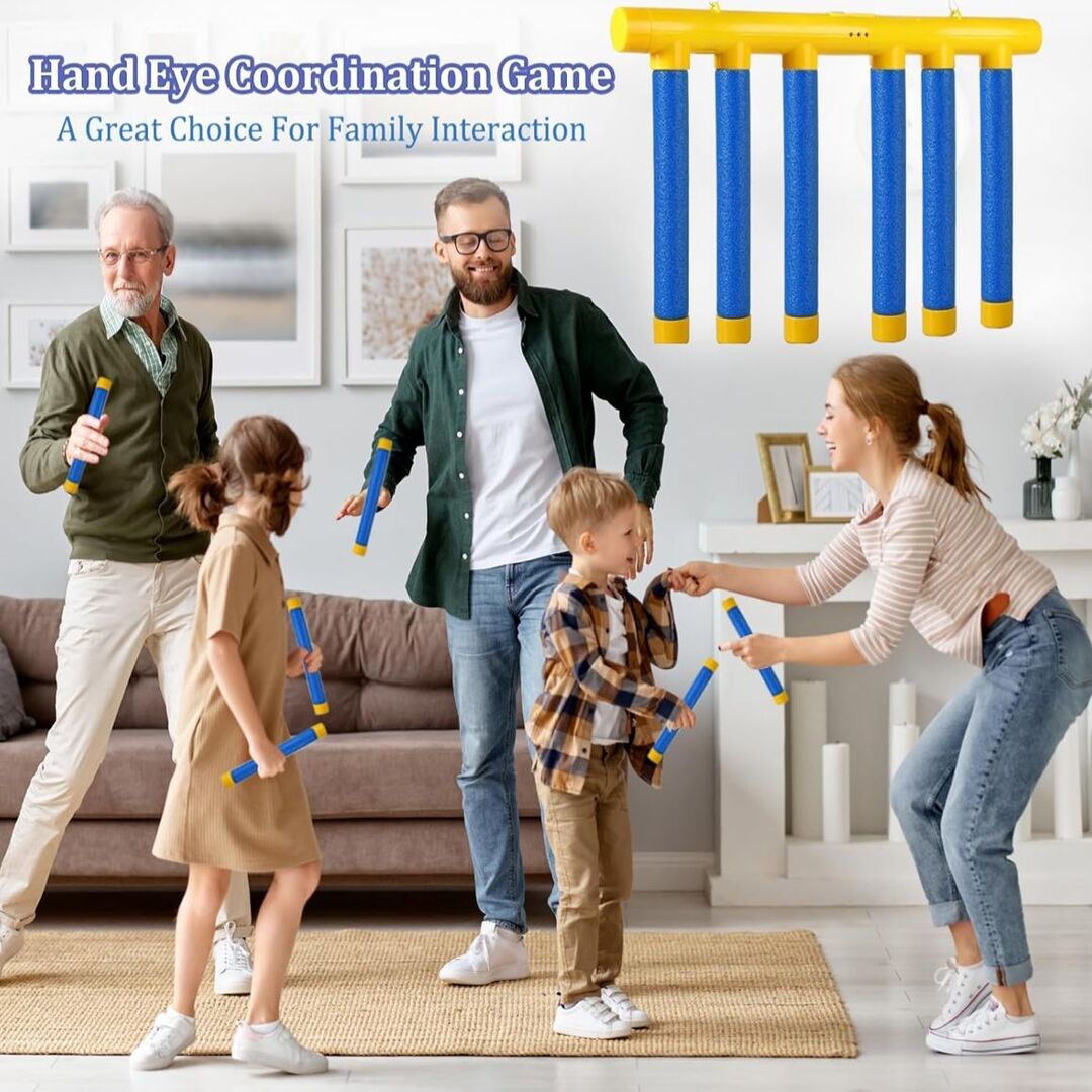 ReflexCatch | Vallende Staven Reactiespel voor Jong & Oud