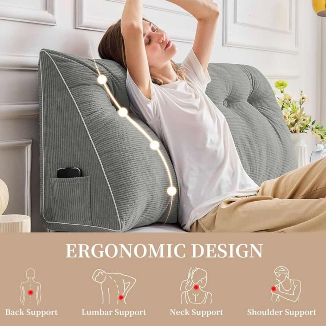 CosiRest | Ergonomisch Comfortkussen voor Rug-, Nek- en Schouderondersteuning
