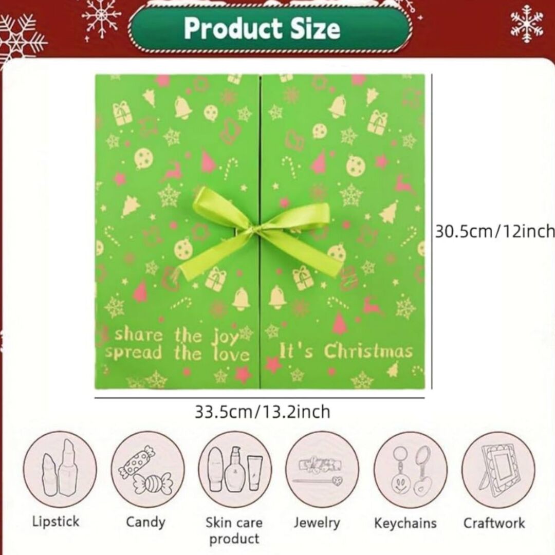 FestivaBox | 24-Daagse Cadeaudoos voor een Magische Kerstbeleving