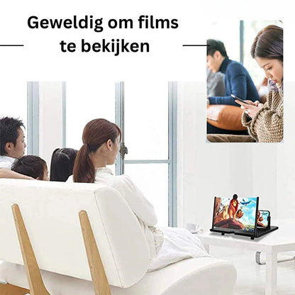 ScreenMax | Opvouwbare Mobiele Telefoon Schermvergroter 3D HD