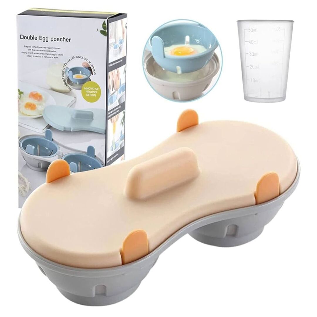 EasyPoach | Magnetron Eierkoker voor Luchtige, Perfecte Eieren