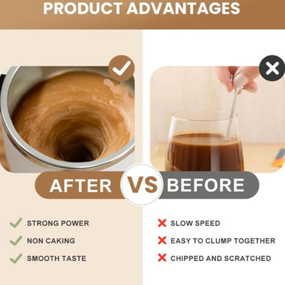 StirCup | Elektrische roermok voor klontvrije koffie en eiwitshakes