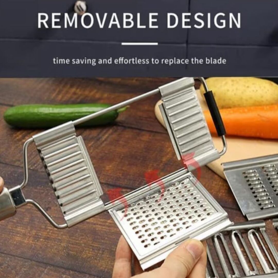 CutEase | Compacte 3-in-1 Snij- en Rasptool voor Dagelijks Gebruik