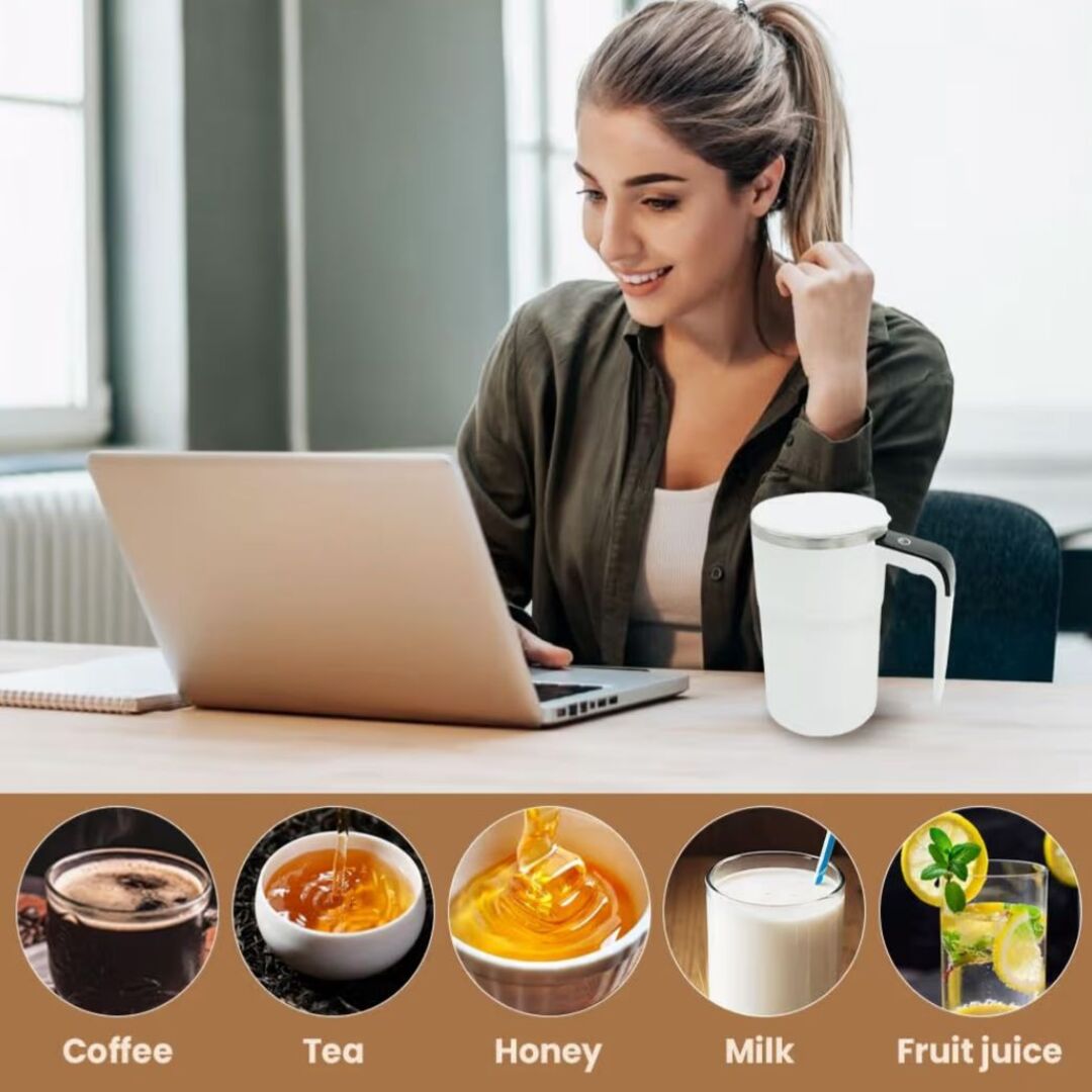 StirCup | Elektrische roermok voor klontvrije koffie en eiwitshakes