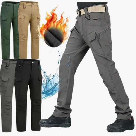 FleeceShield | Waterafstotende Broek met Fleecevoering en 10 Vakken