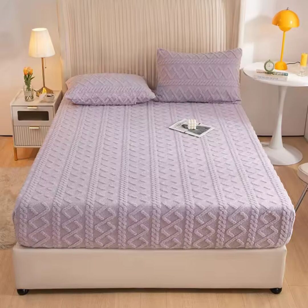 WarmNest | Matrasovertrek met Extra Warmte & Hypoallergeen Comfort