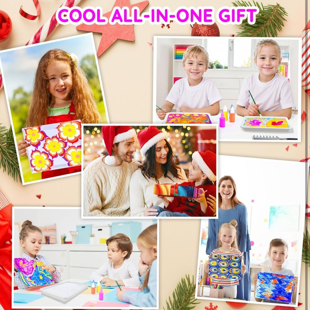 MarbleArt | Creatief Waterverf Spel voor Kinderen