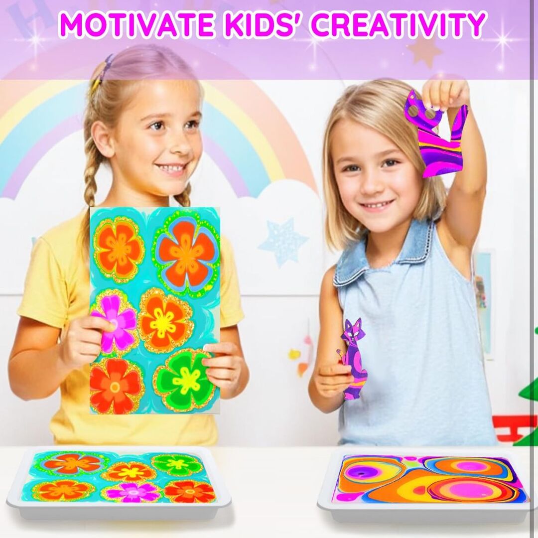 MarbleArt | Creatief Waterverf Spel voor Kinderen