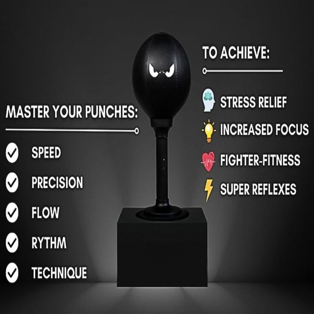 PunchBuddy | Speelse Boksbal voor Energie, Focus & Plezier