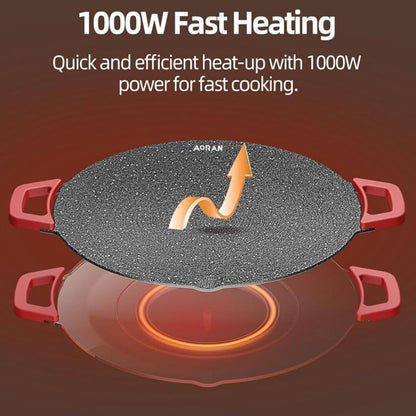 KitchenGrill | Multifunctionele Ronde Elektrogrill voor Makkelijk Grillen & Bakken