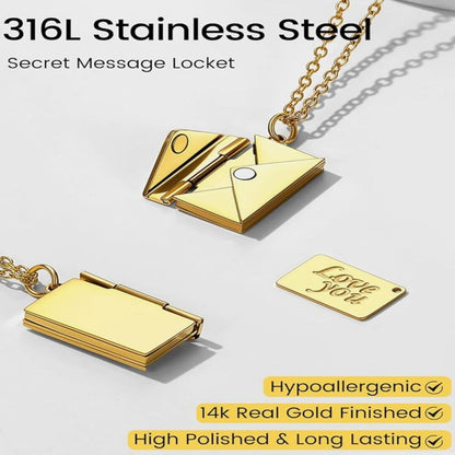 HeartEnvelope | Ketting met Verborgen Liefdesboodschap