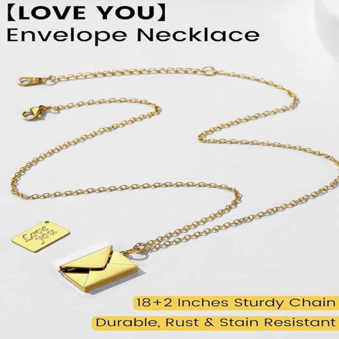 HeartEnvelope | Ketting met Verborgen Liefdesboodschap