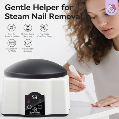 SteamNail | Moeiteloos Gel- & Acrylnagels Verwijderen met Stoom