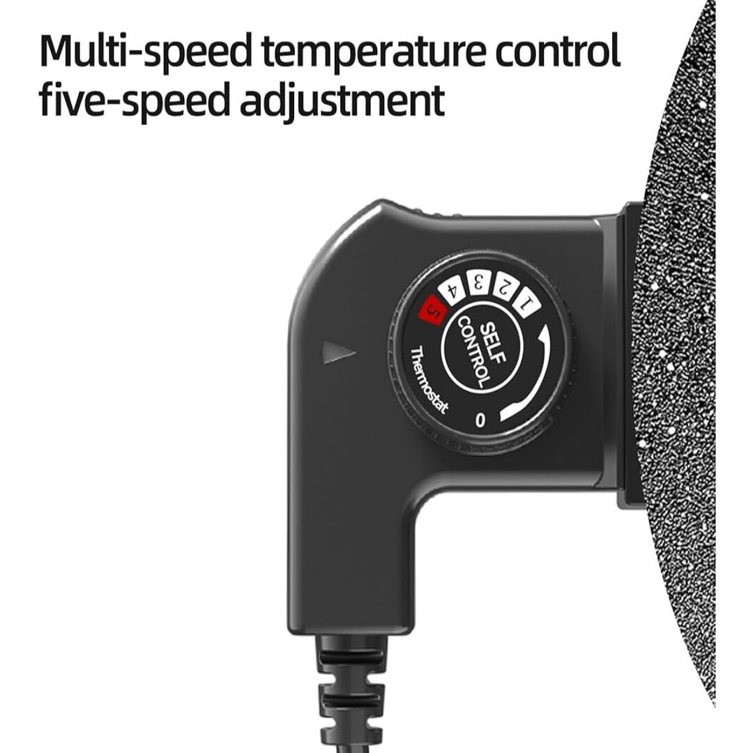 KitchenGrill | Multifunctionele Ronde Elektrogrill voor Makkelijk Grillen & Bakken