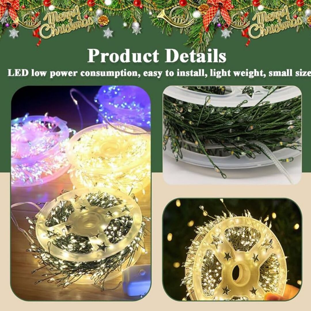 TwinkleLights | LED Lichtslinger voor een Warme en Elegante Ambiance
