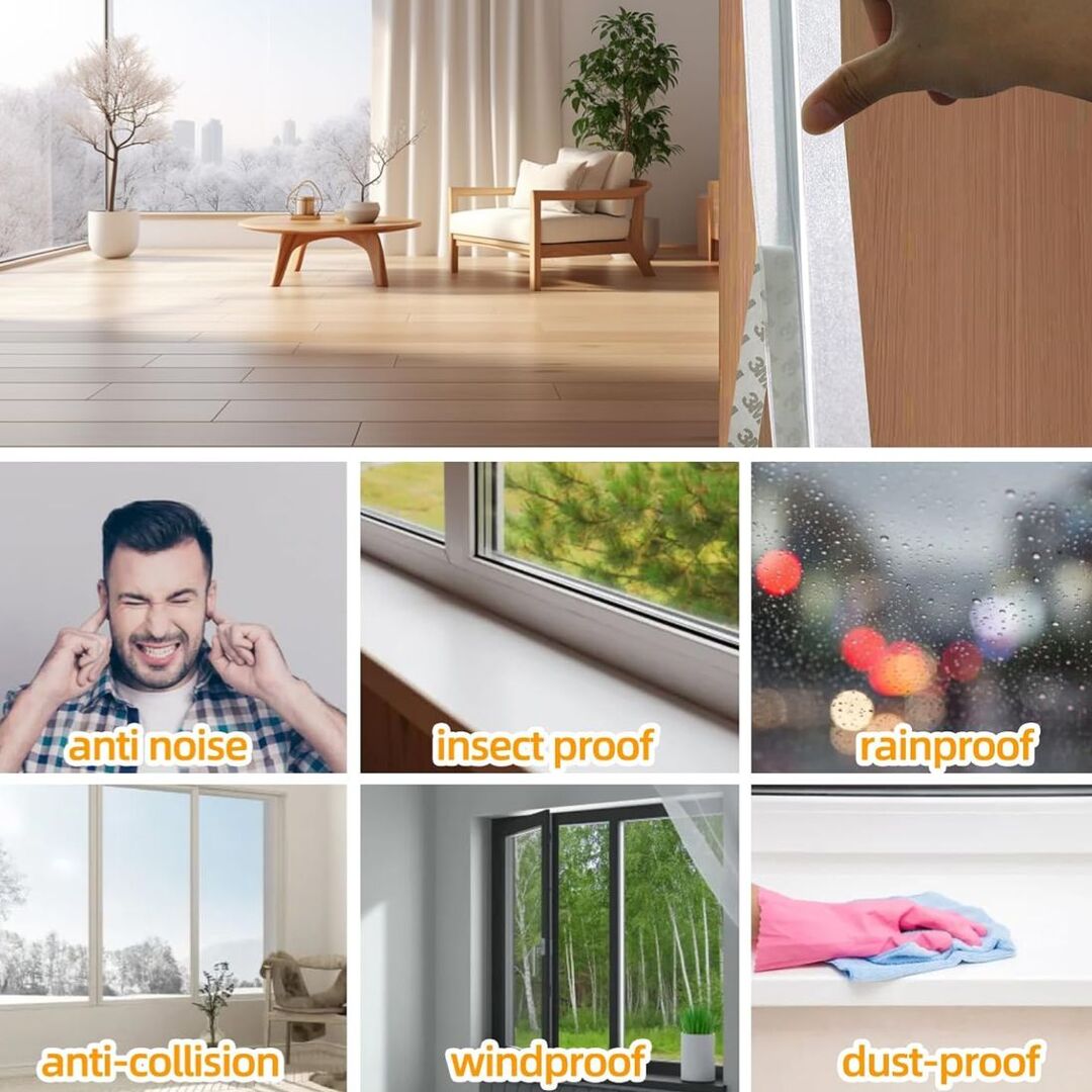 HomeSeal | Zelfklevende Tochtband voor Warm en Stil Wonen