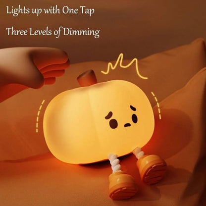 GlowPumpkin | Zachte LED Nachtlamp met Verstelbare Helderheid
